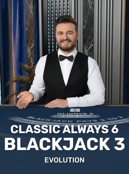 Classic Always 6 Blackjack 3 game tile