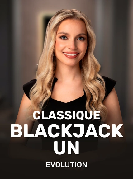 Classique Blackjack Un game tile