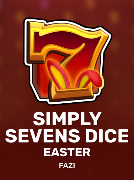 Simply Sevens Dice Easter game tile