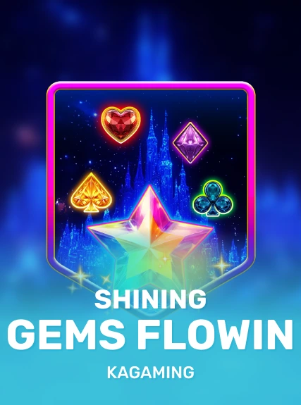 Shining Gems Flowin game tile